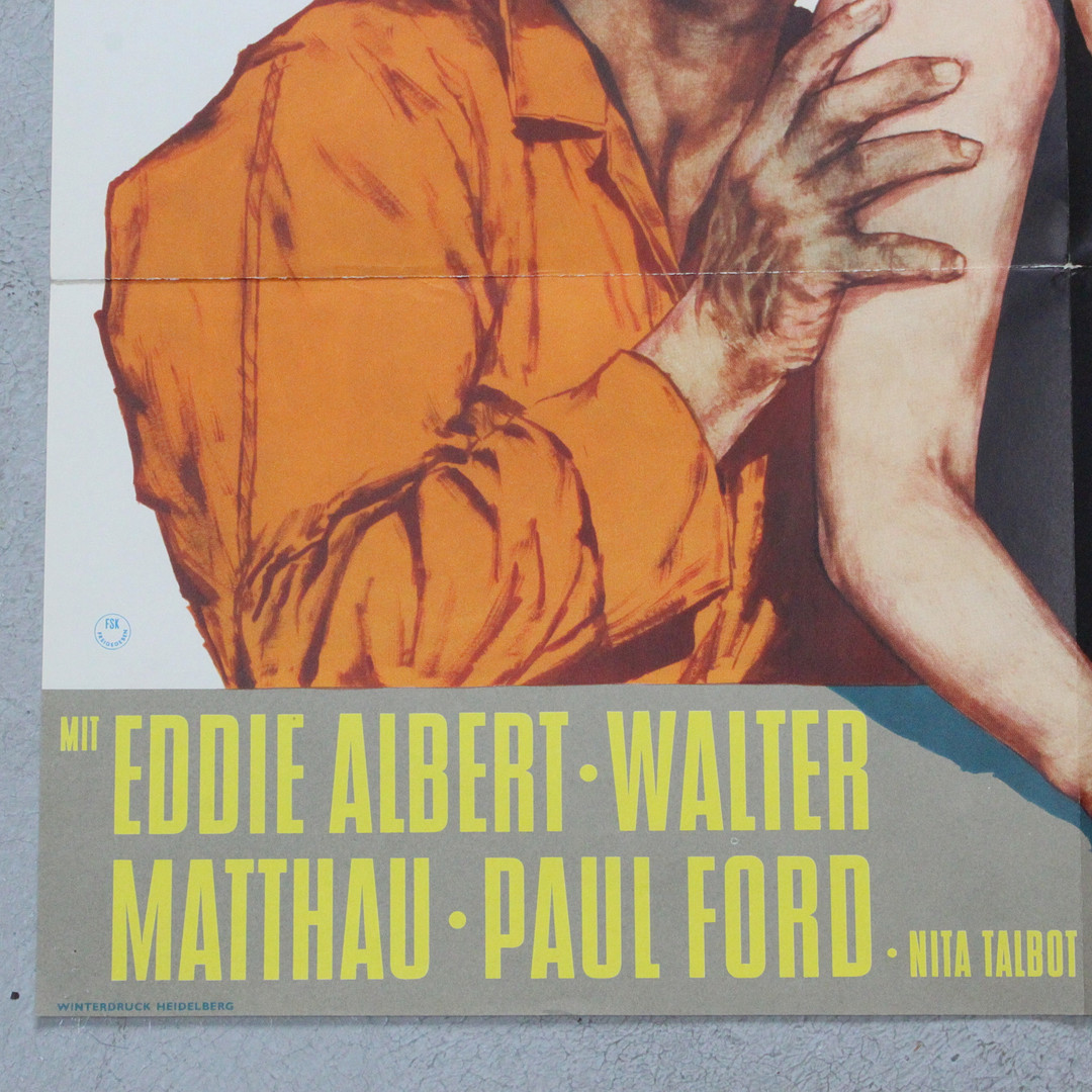 'Tanz auf Dem Vulkan', Deutschland, 1938 und 'Immer nur deinetwegen', USA, 1962, deutsche Filmplakate.