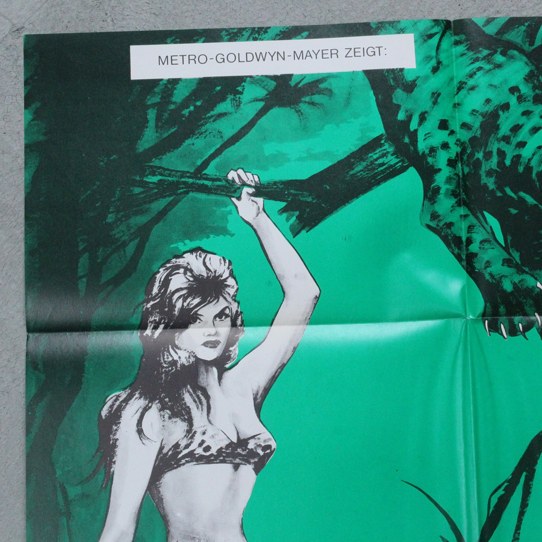 'Tarzan und das Leopardenweib' und 'Tarzan und die Amazonen', Filmplakate der Wiederaufführungen.