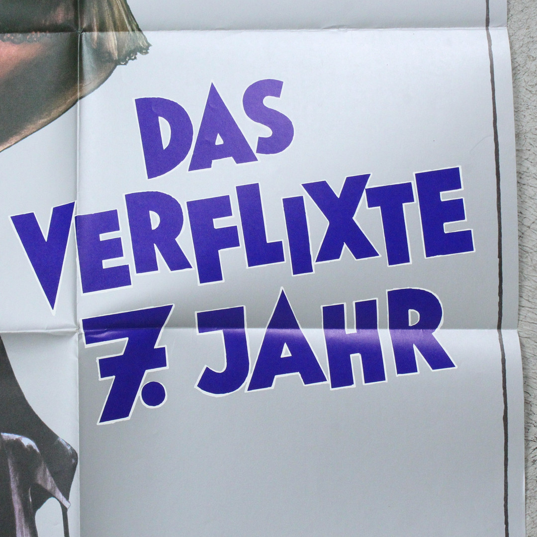 Deutsche Filmplakate - 'Die oberen Zehntausend', 'Picknick', 'Das verflixte 7. Jahr' und 'Dschingis Khan'.