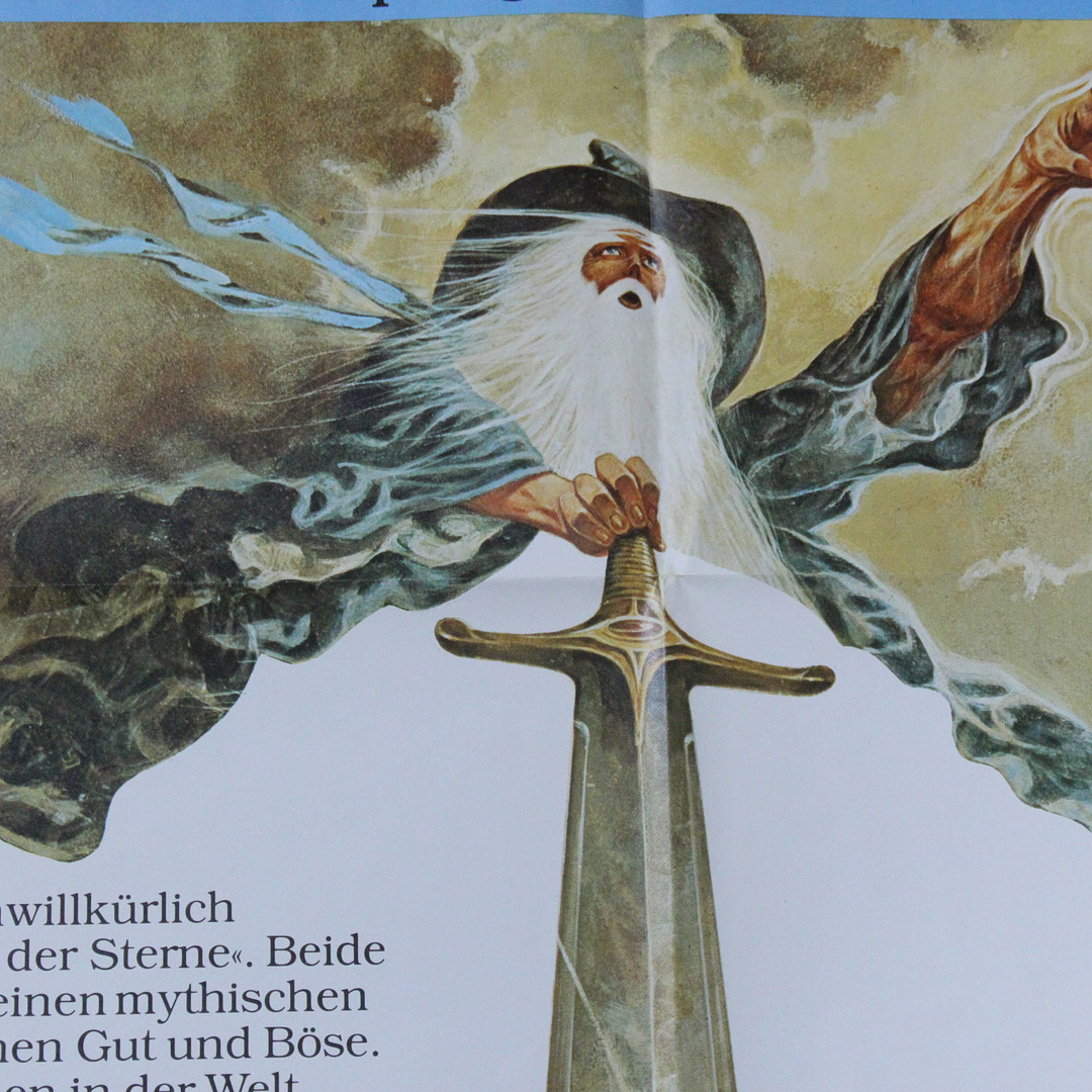 Konvolut deutsche Filmplakate - u.a. 'Der Herr der Ringe', 'Dracula - Eine Love Story' und 'Goldrausch'.