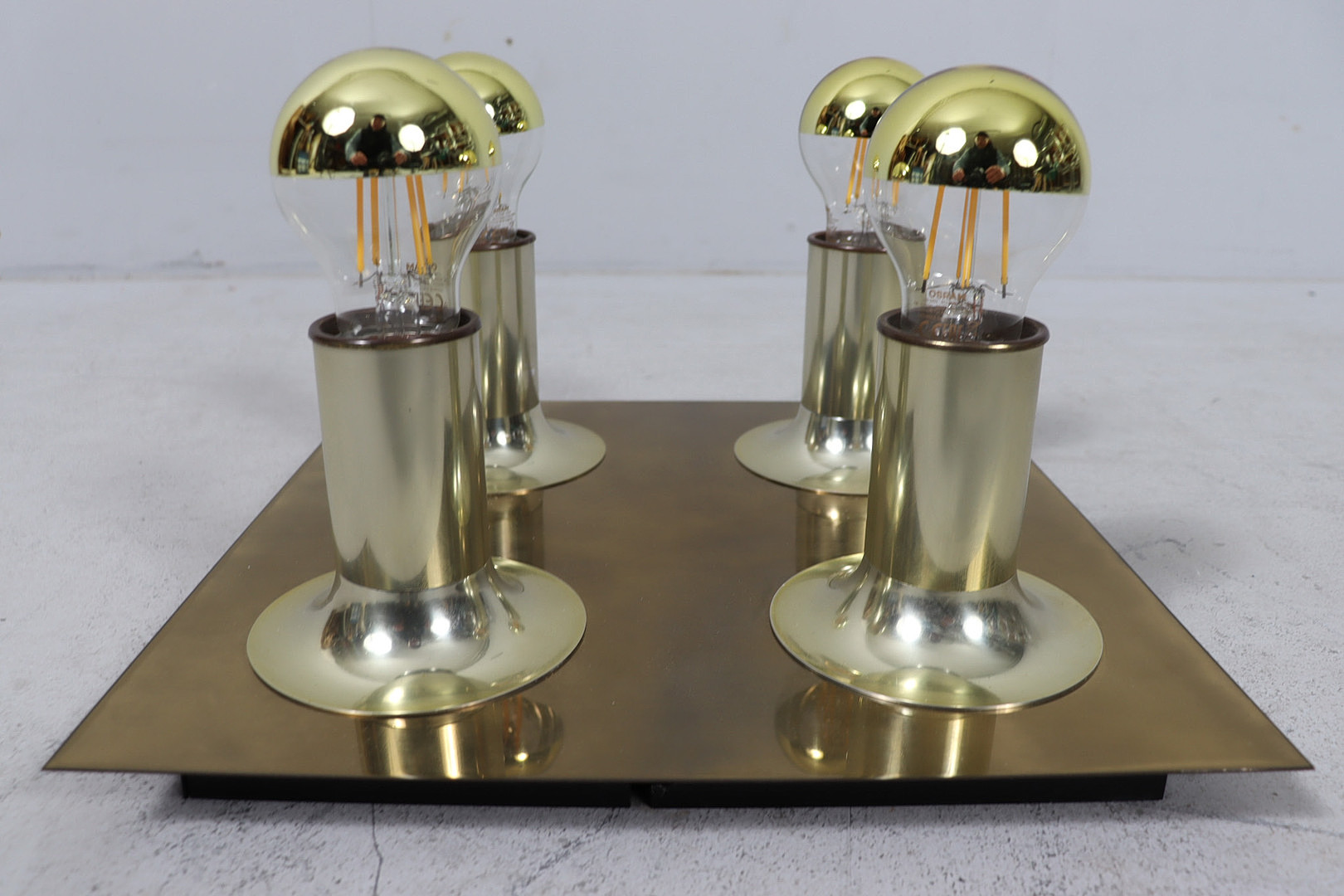 Mid Century Wandlampe/Deckenlampe von Cosack, Deutschland, 1960er Jahre.