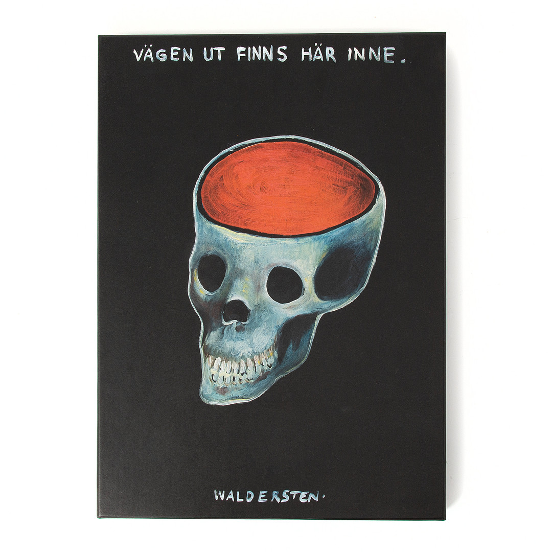 JESPER WALDERSTEN. Konstbok/mapp,
