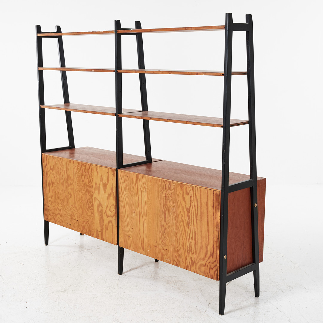 BOKHYLLA, teak, 1960-tal.