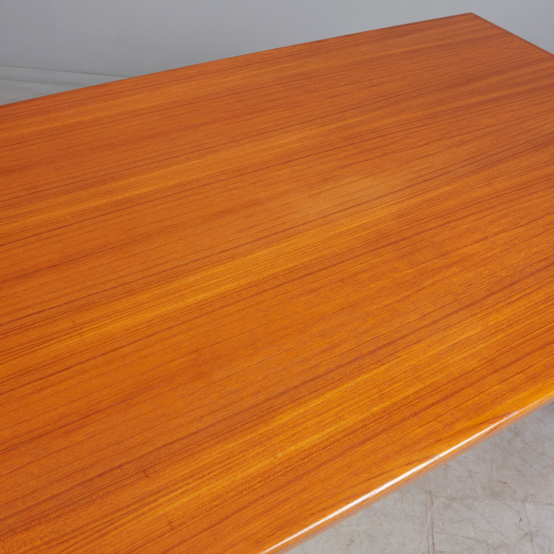 GRETE JALK. für Glostrup, Tisch / Esstisch, Teak, 1960er Jahre, Dänemark.