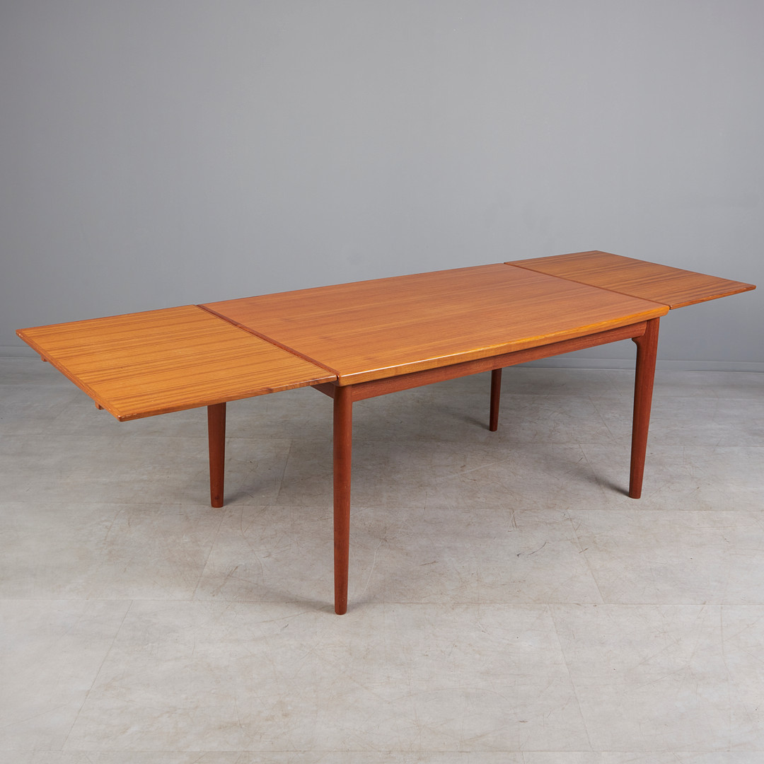 GRETE JALK. für Glostrup, Tisch / Esstisch, Teak, 1960er Jahre, Dänemark.