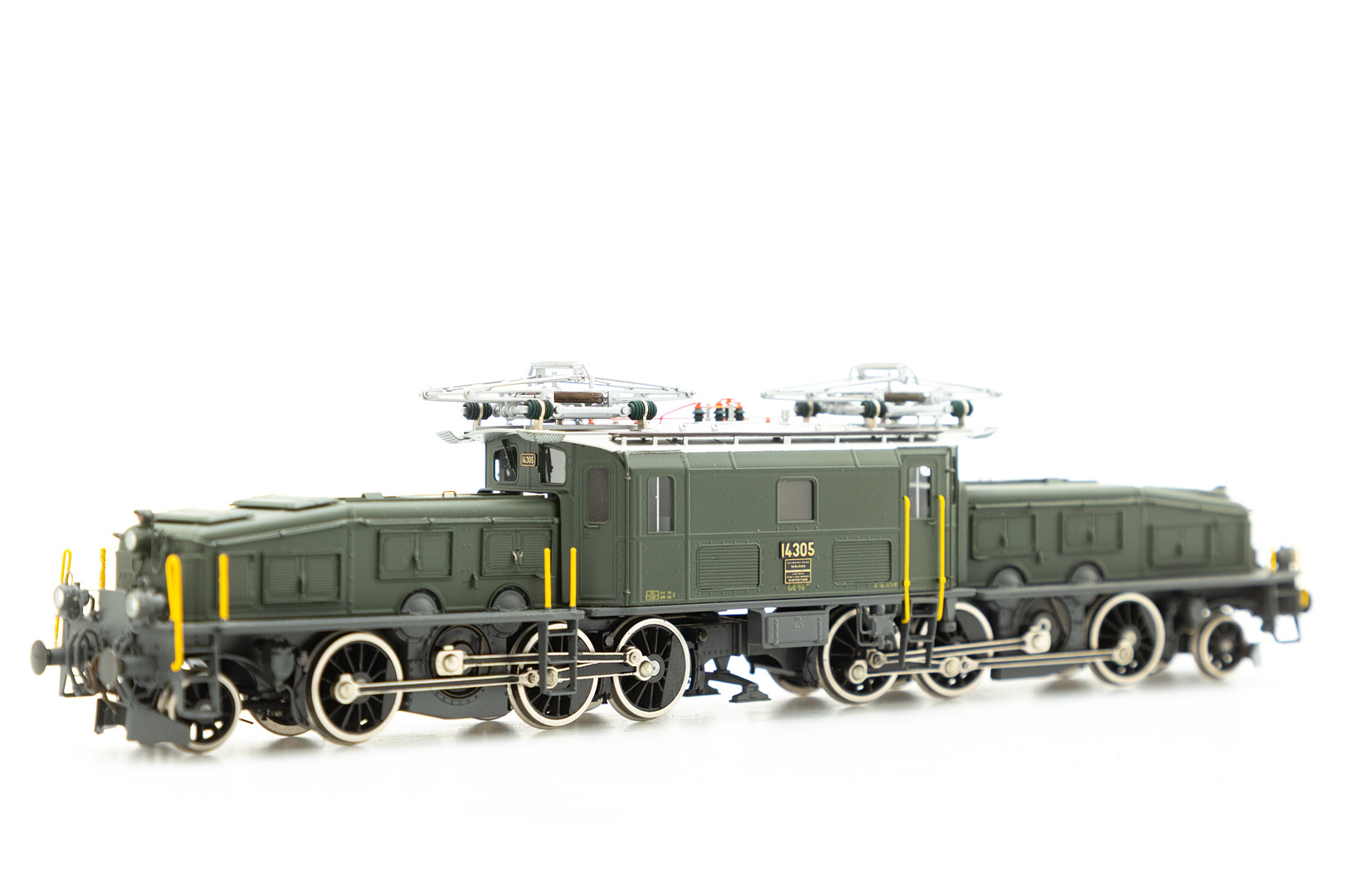 Fulgurex, H0 Modell einer Dampflok SBB Ce 6/8 III Krokodil.
