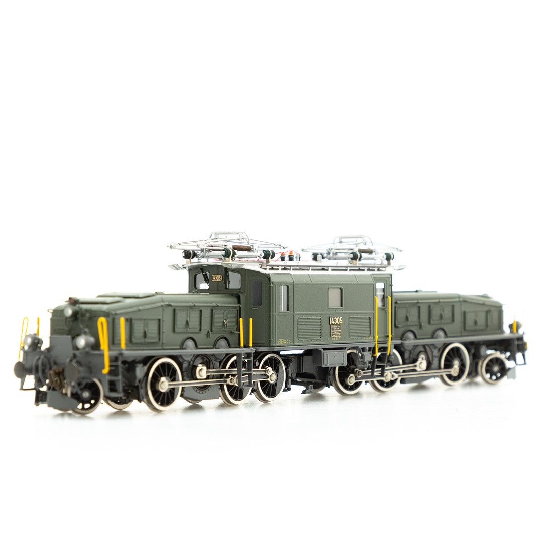 Fulgurex, H0 Modell einer Dampflok SBB Ce 6/8 III Krokodil.