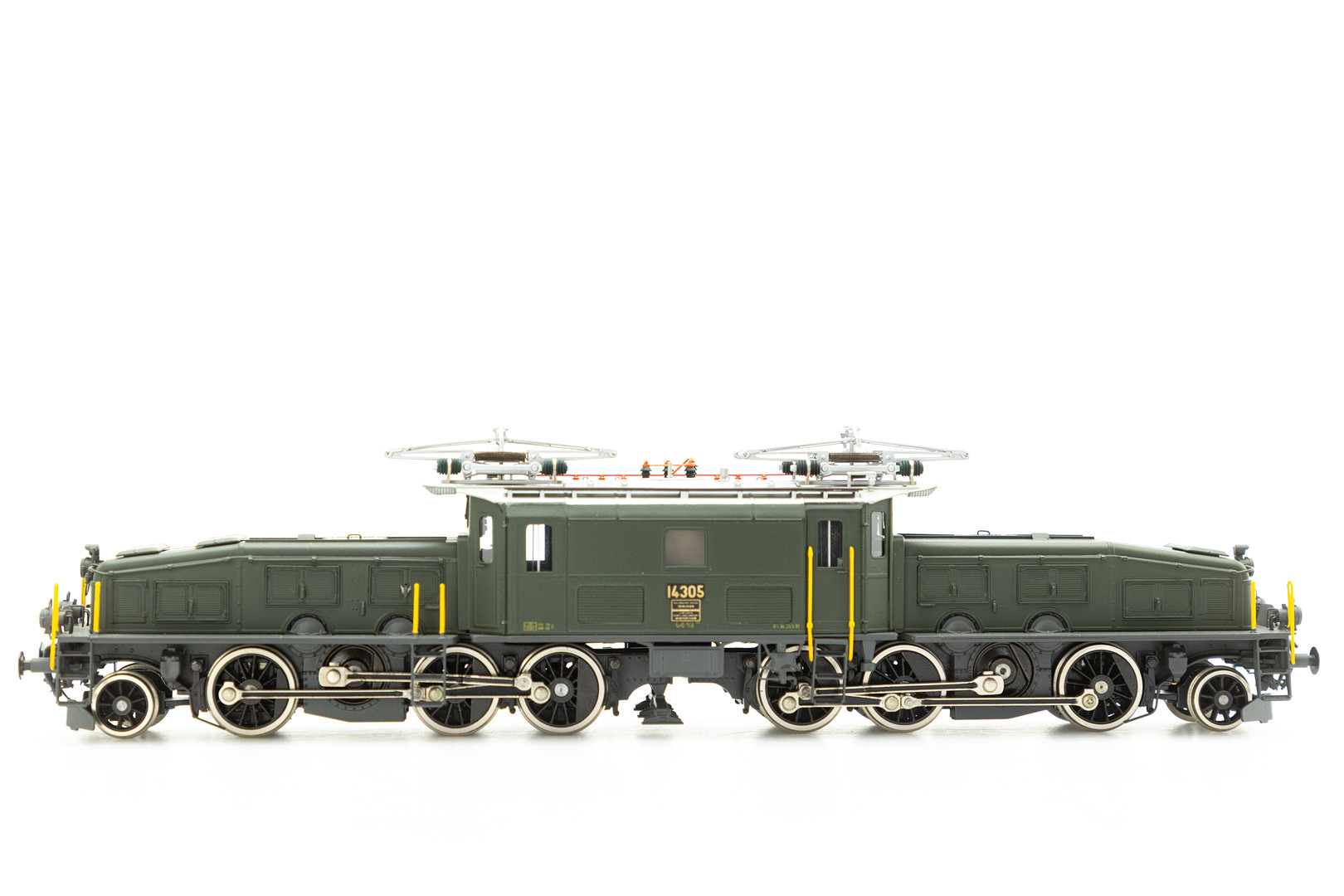 Fulgurex, H0 Modell einer Dampflok SBB Ce 6/8 III Krokodil.