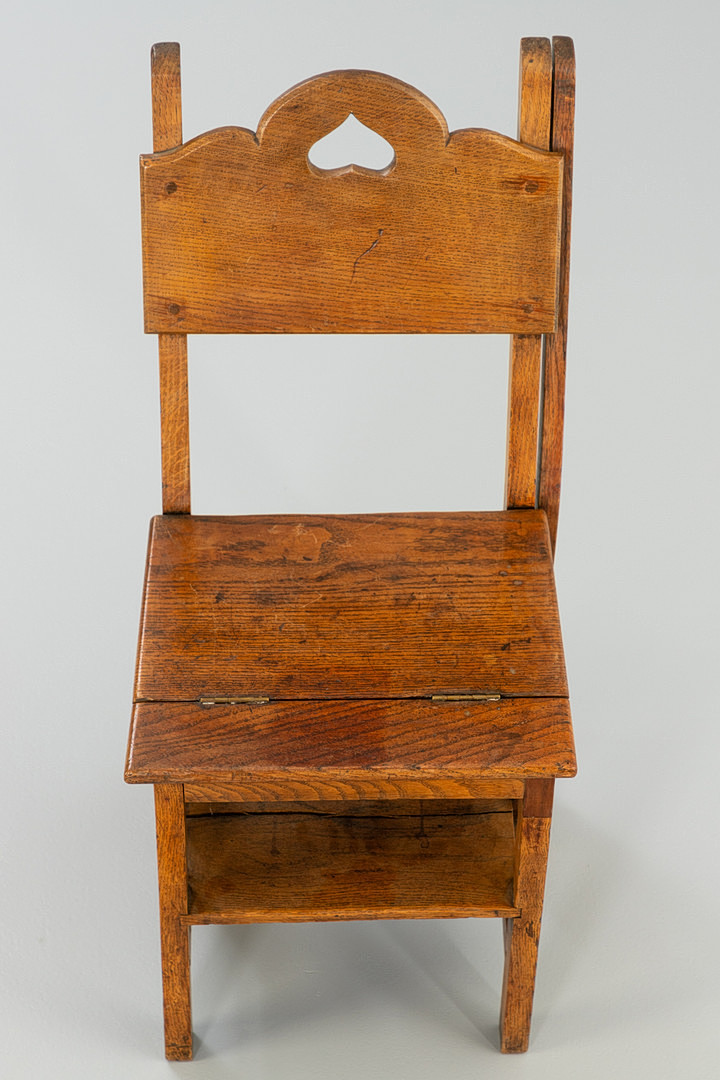 Library Ladder Chair, England, 19. Jh.
