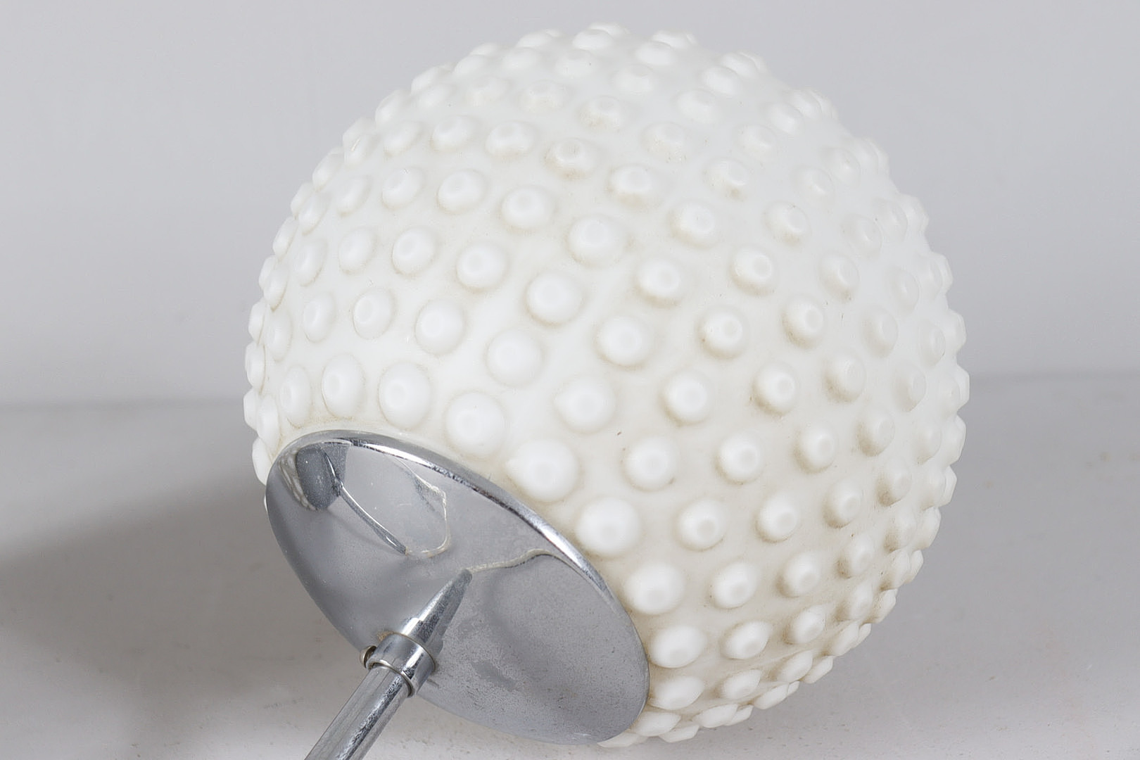2er Set Bubble Space Age Opalglas Deckenlampen/Deckenleuchte von Rolf Krüger für Staff, Deutschland, 1970er Jahre.