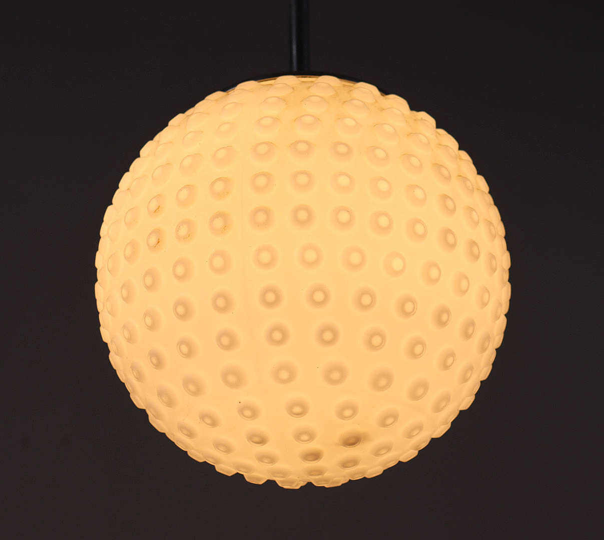 2er Set Bubble Space Age Opalglas Deckenlampen/Deckenleuchte von Rolf Krüger für Staff, Deutschland, 1970er Jahre.