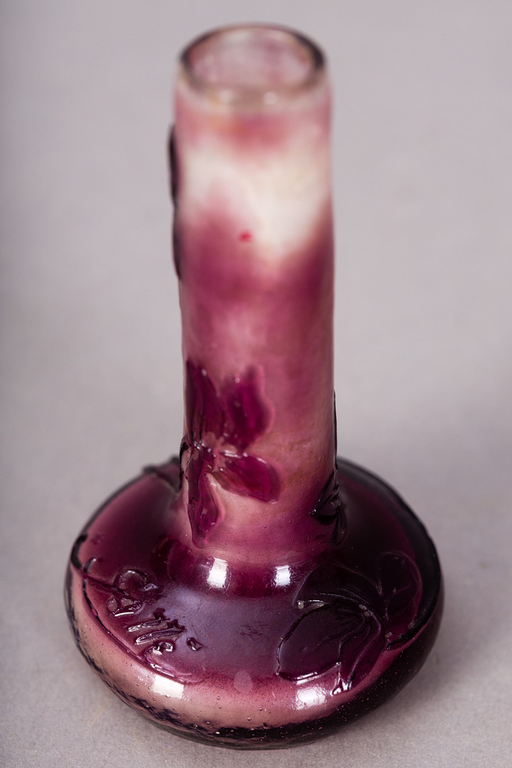 GALLÉ. Emil Charles Martin, kleine Vase, Nancy 1904.