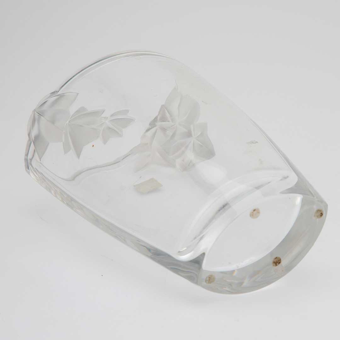 Cristal Sèvres, Vase, Frankreich, 20. Jh.