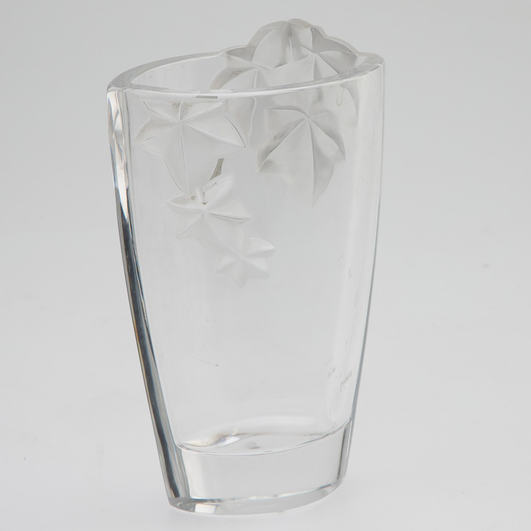 Cristal Sèvres, Vase, Frankreich, 20. Jh.