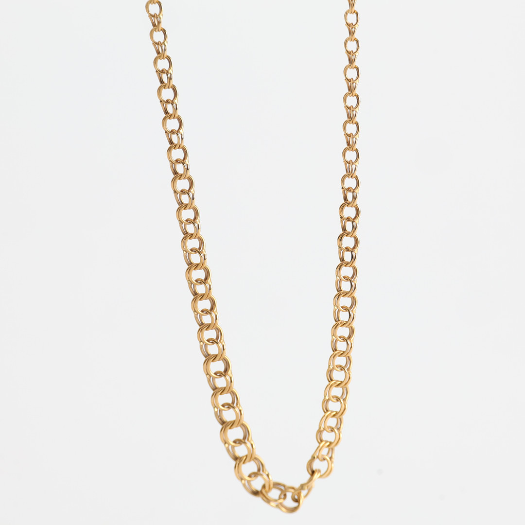 HALSBAND & ARMBAND, Bismarck, 18K guld.