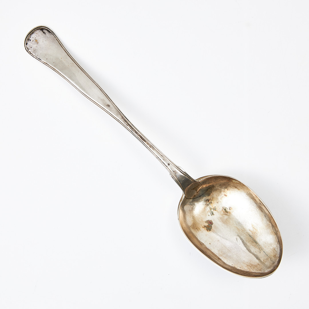 RAGUSKED, silver, modell Gammal Dansk, mästarstämplad JCL, Köpenhamn 1858.