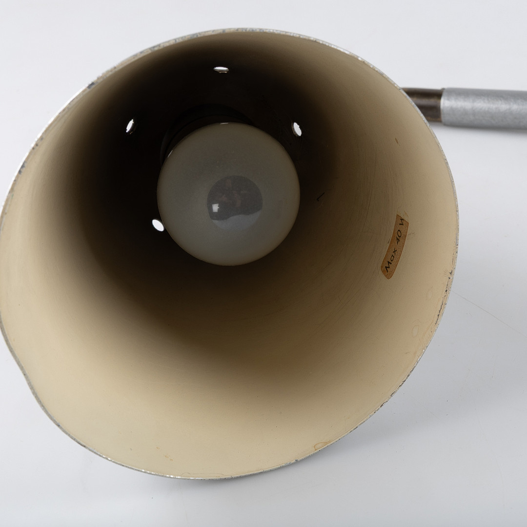 SKRIVBORDSLAMPA, metall, BJS Typ 5, 1950-tal.