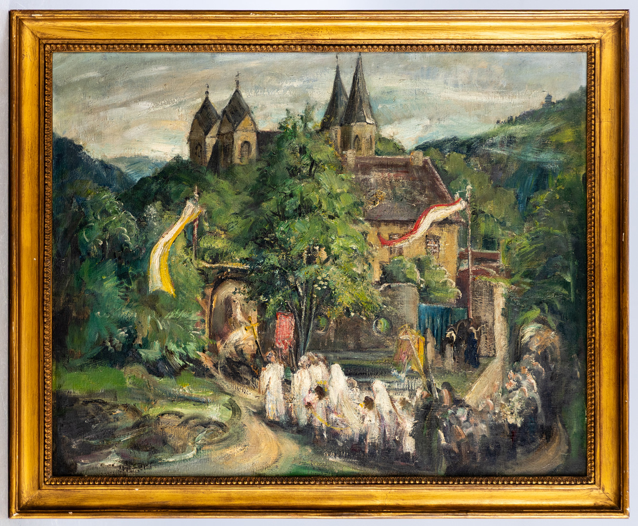 LEO NYSSEN (1897-1945). Christliche Prozession.
