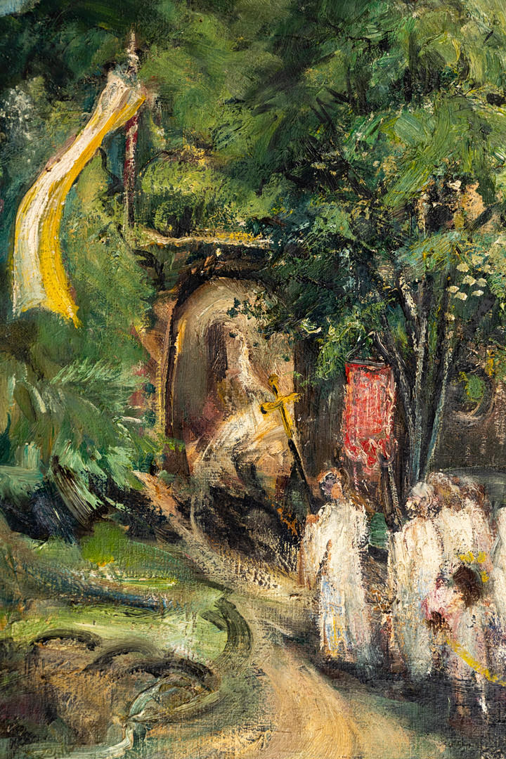 LEO NYSSEN (1897-1945). Christliche Prozession.