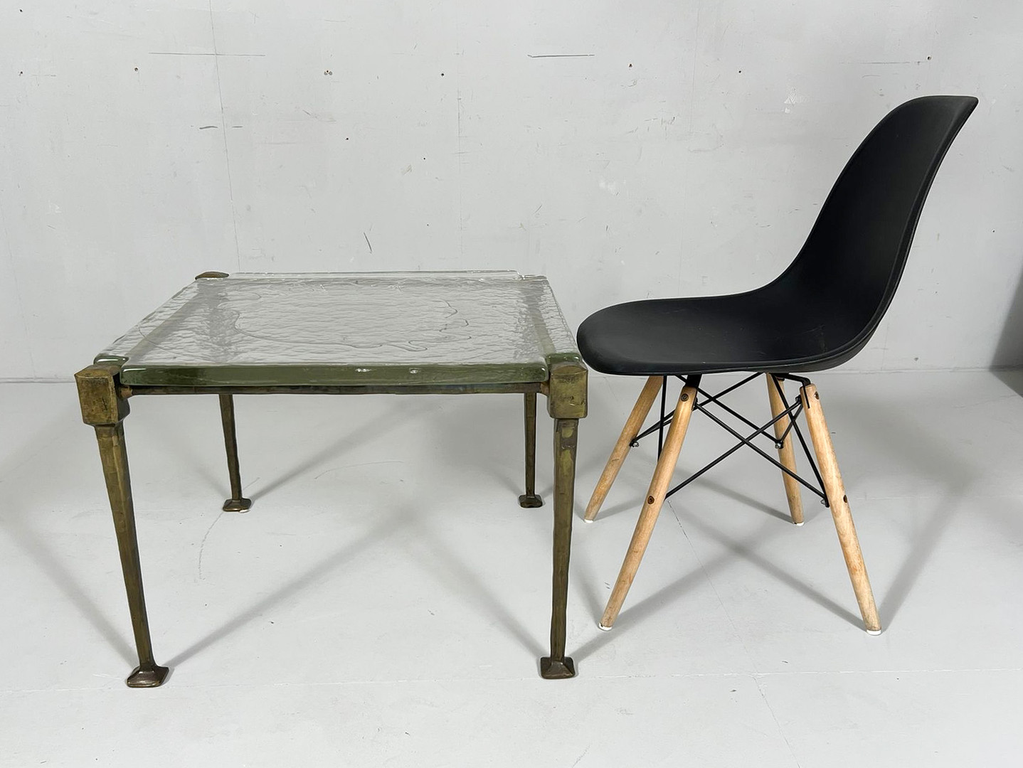 LOTHAR KLUTE. 3er Set brutalistische Beistelltische/Couchtische der 1980er Jahre von Lothar Klute, Deutschland.
