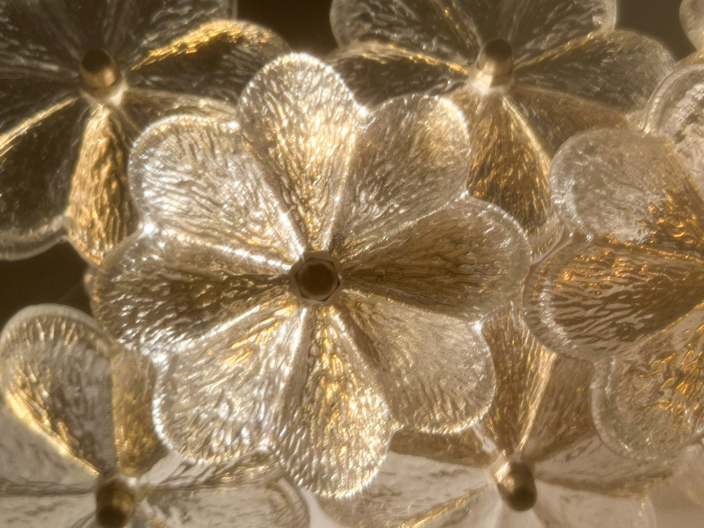 ERNST PALME. 2er Set Mid Century florale Wandlampen/Wandleuchten, 1960er Jahre.