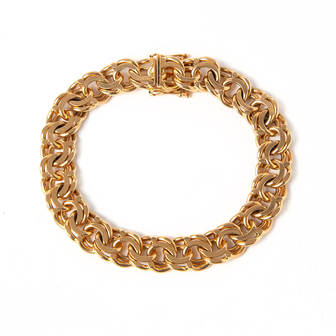 ARMBAND, 18K guld, Jo-Ans, Köping.