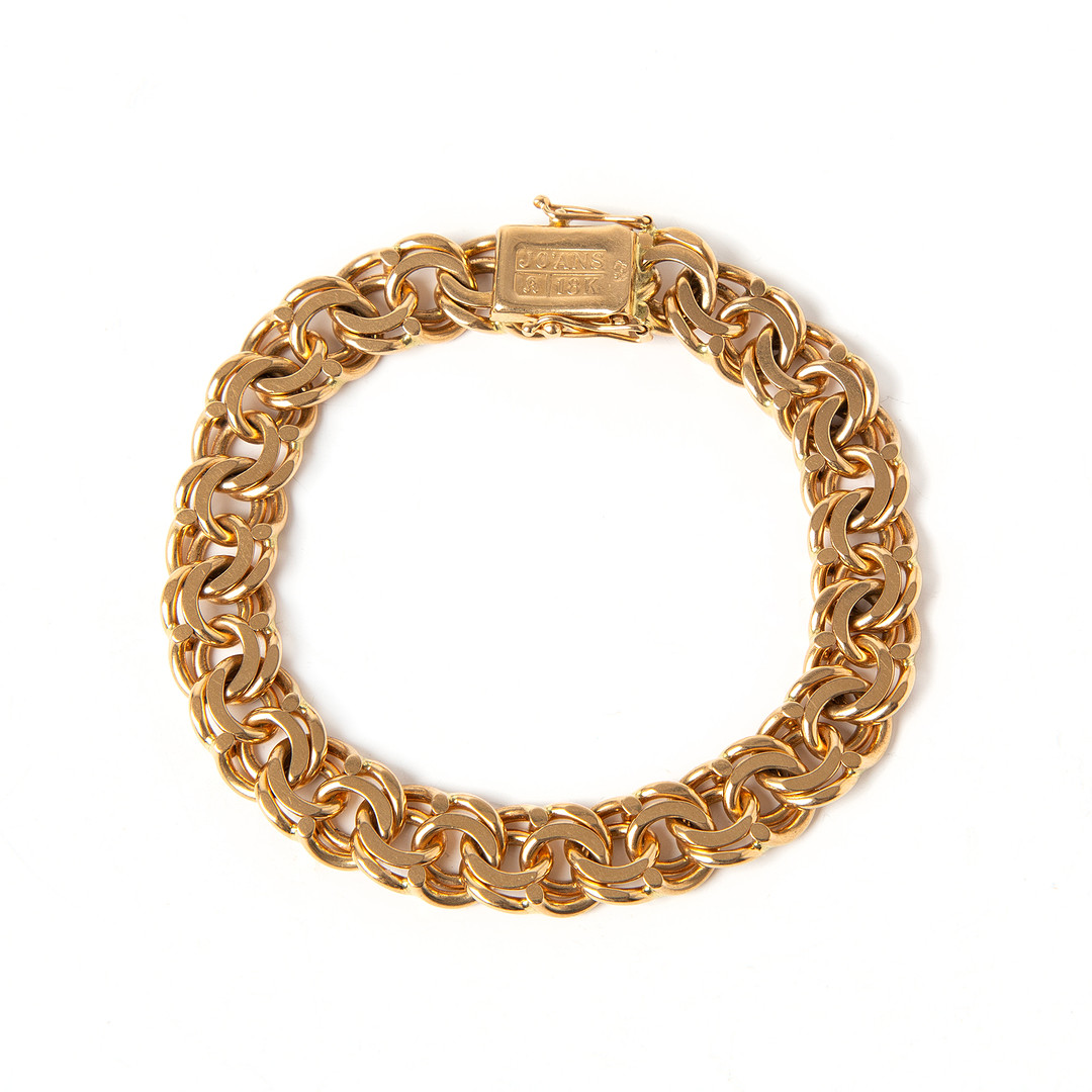 ARMBAND, 18K guld, Jo-Ans, Köping.