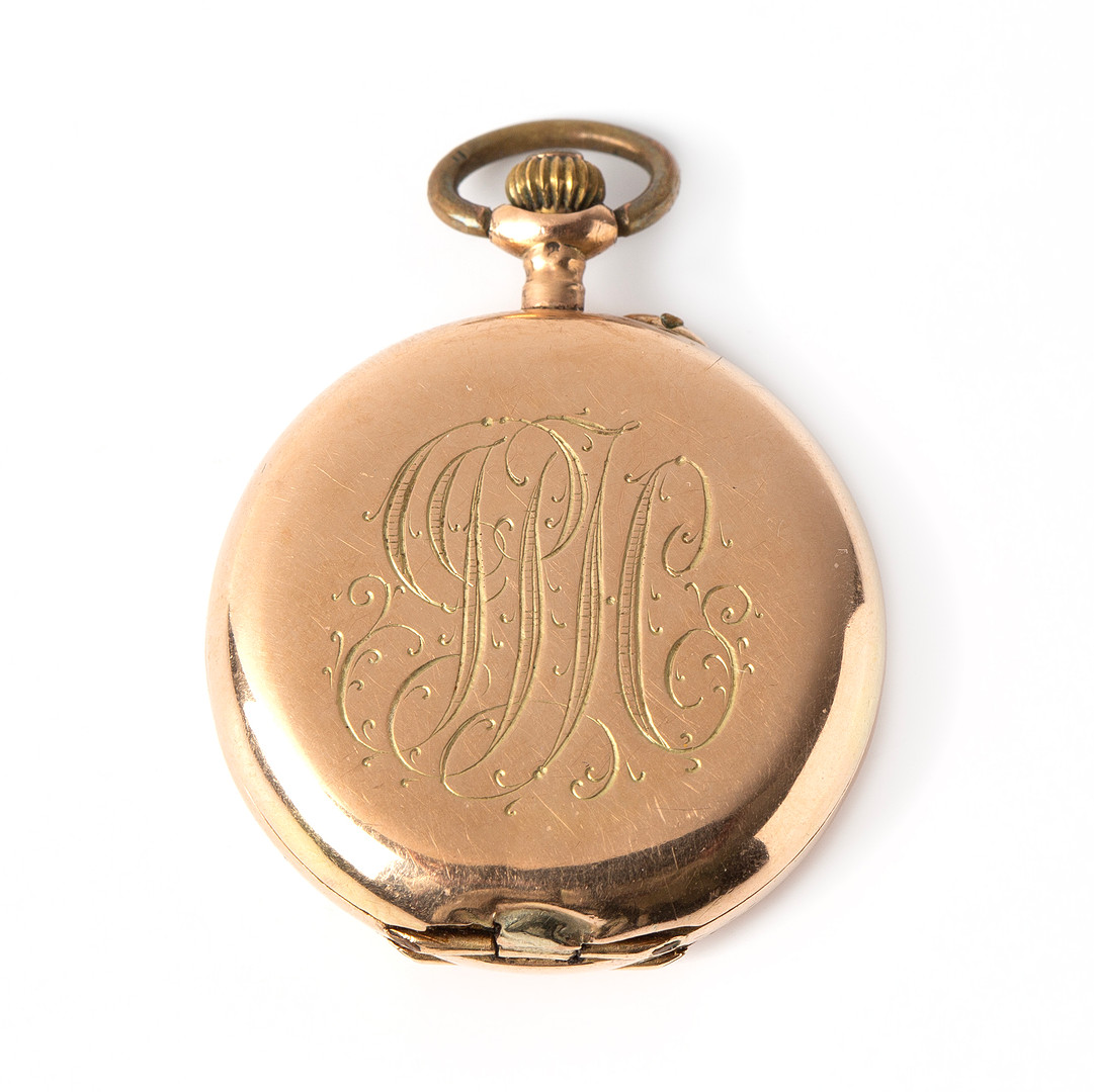 SAVONETTE, 14K guld, 1900-talets första del.