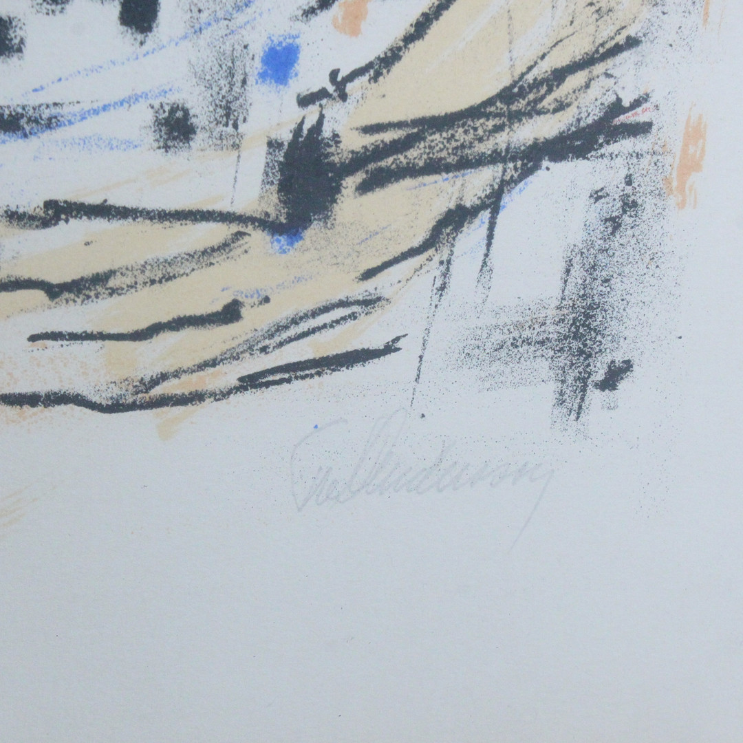 FRED ANDERSSON. 'Arena', Lithographie, limitiert, Ed. 214/260, signiert.