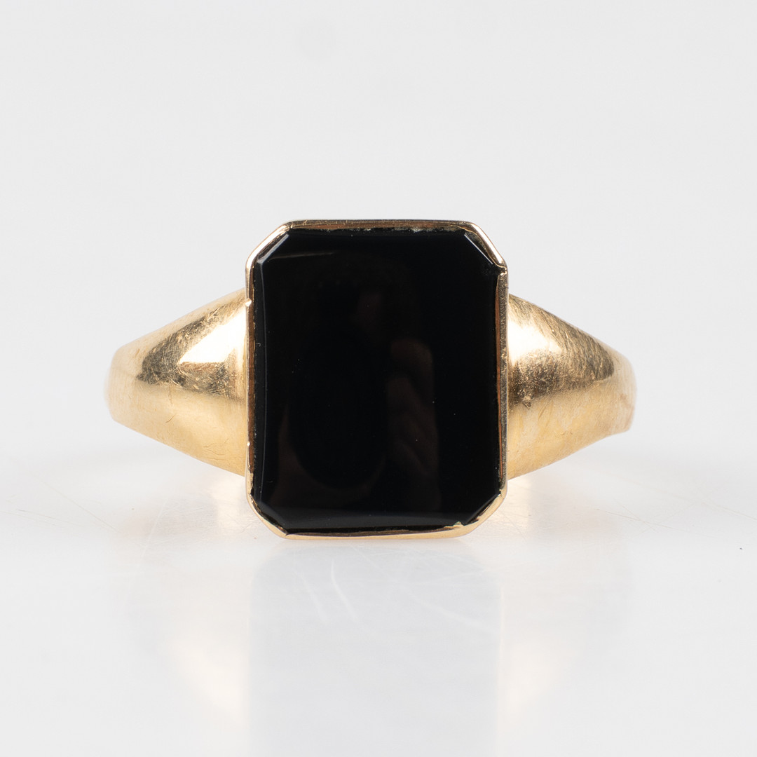 KLACKRING, 18K guld.
