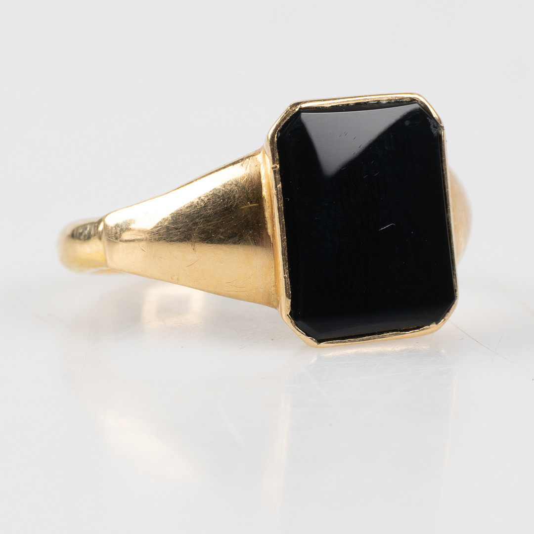 KLACKRING, 18K guld.