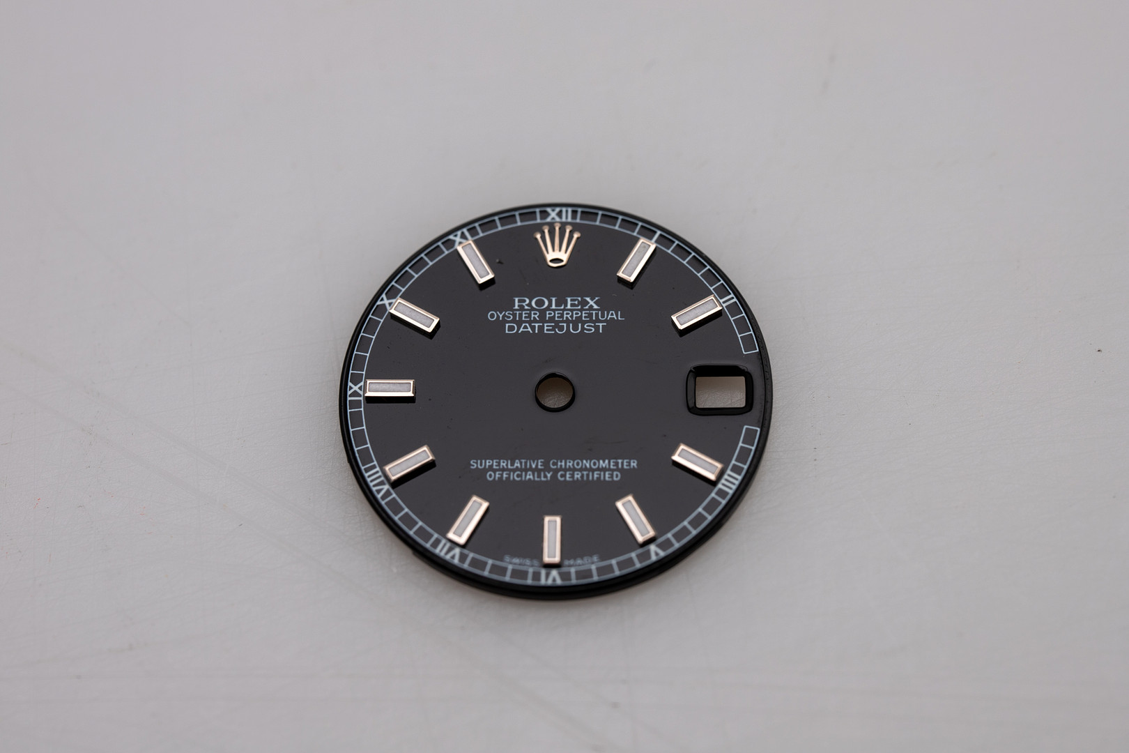 Rolex Midsize Black Dial.