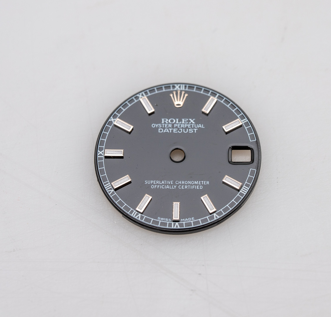 Rolex Midsize Black Dial.