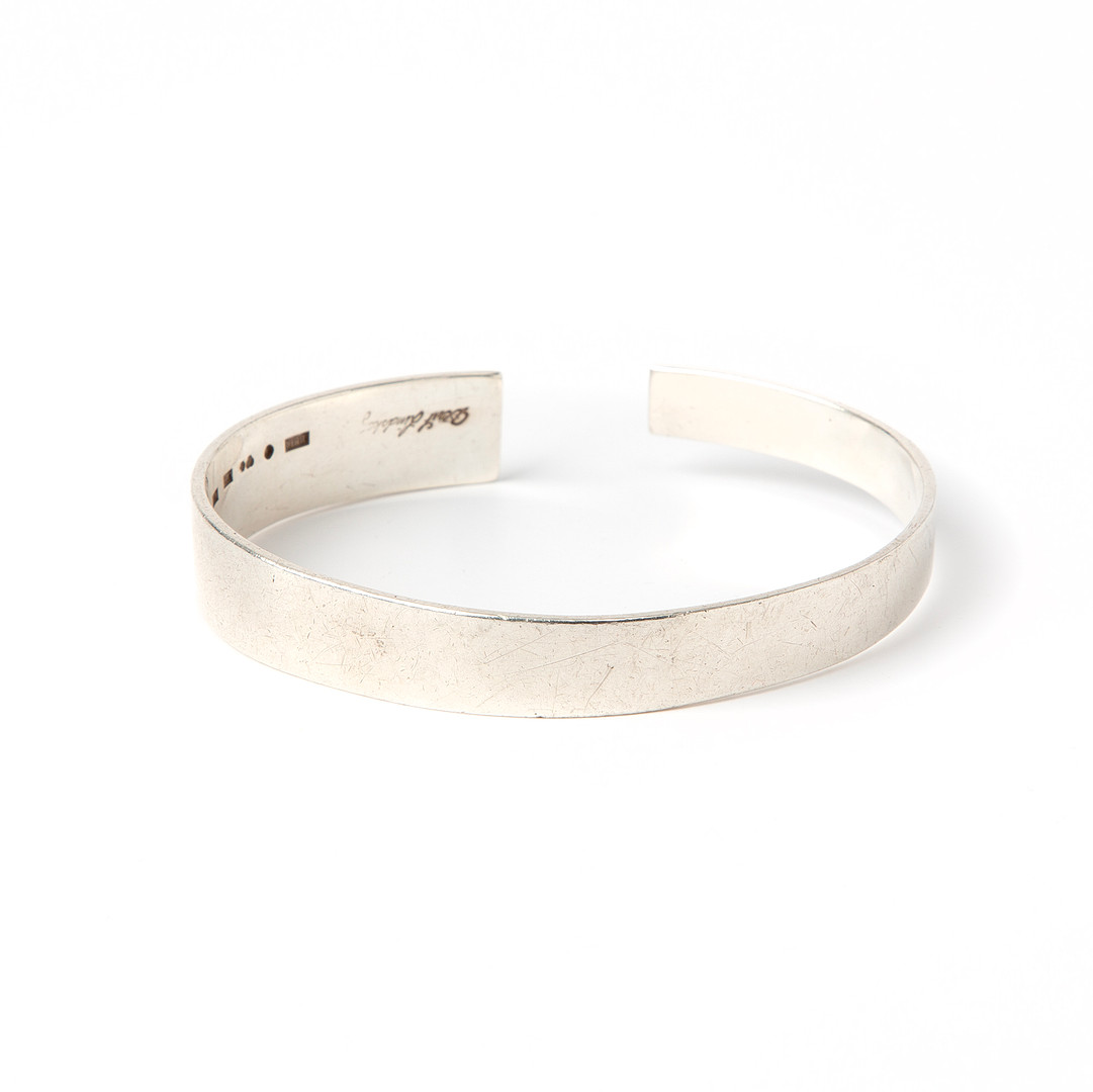 BERIT LINDSKOG, collier samt armring, silver, Dals Långed, 1997 samt 2003.