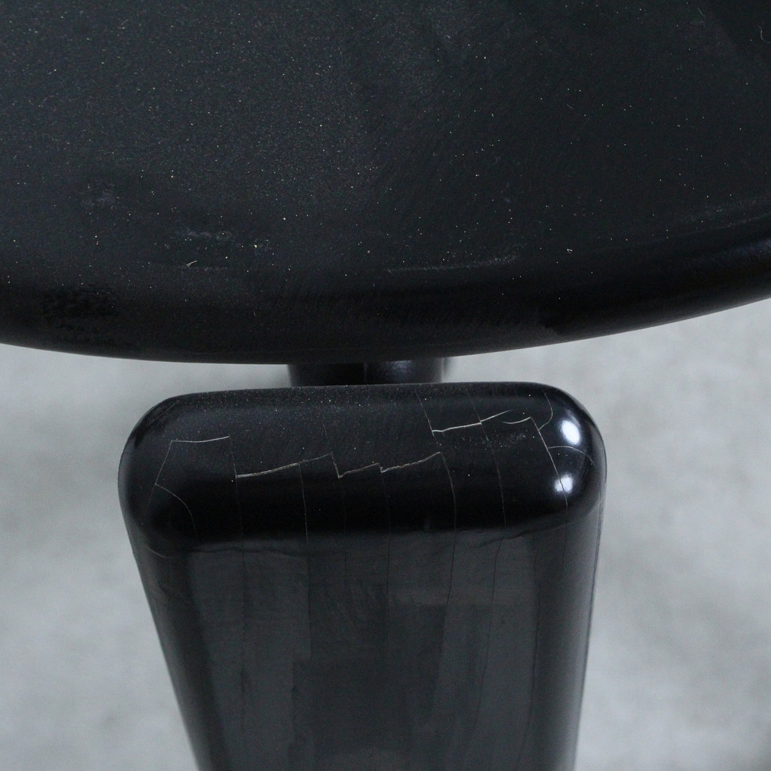 BRUNO REY. Dietiker / Kusch & Co., Paar Barhocker / Bar Stool, Buche, Entwurf 1971, Deutschland.