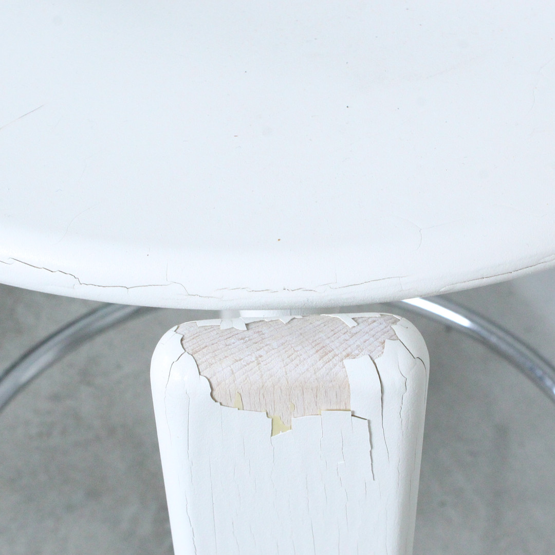 BRUNO REY. Dietiker / Kusch & Co., Paar Barhocker / Bar Stool, Buche, Entwurf 1971, Deutschland.