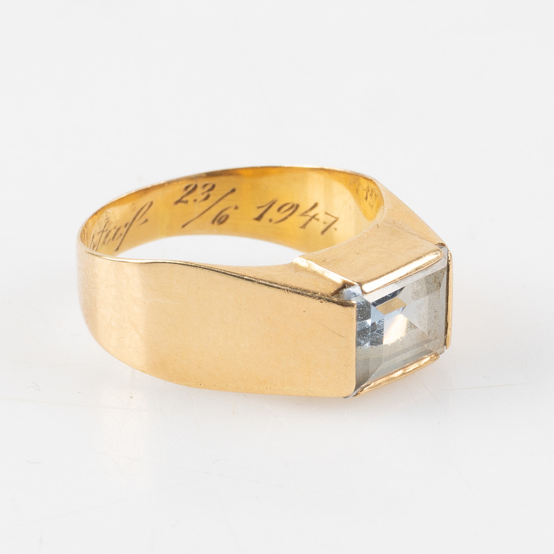 RING, 18K guld.