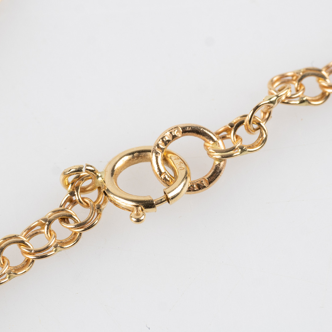 COLLIER, 18K guld.