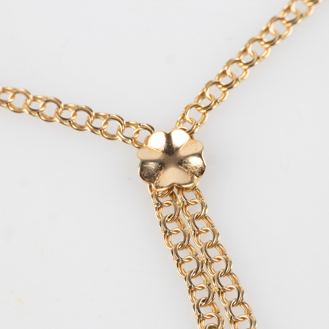 COLLIER, 18K guld.