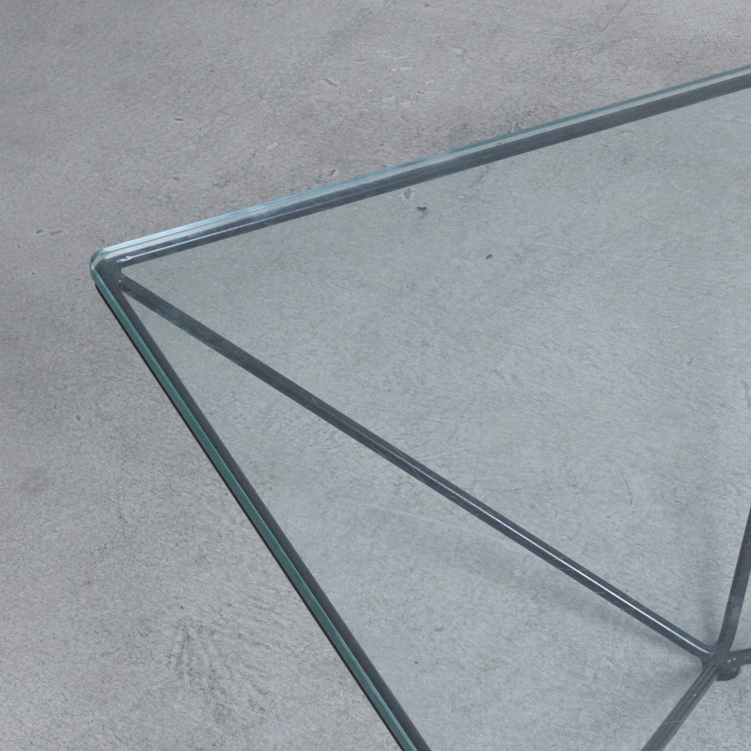 PAOLO PIVA. B&B ITALIA. Couchtisch / Coffee Table, Model 'Alanda', Italien, 1980er Jahre.
