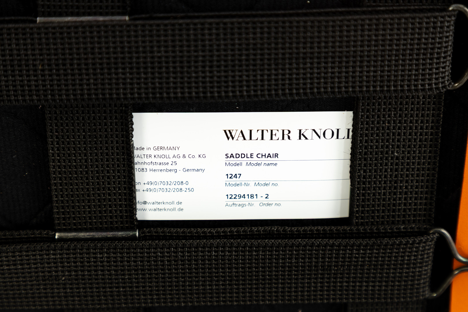 EOOS, Walter Knoll, Barhocker 'Saddle Chair' (4).