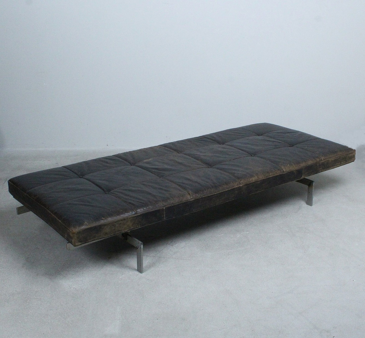 POUL KJAERHOLM. E. Kold Christensen, Daybed, Modell 'PK-80', sehr frühe Ausführung, um 1959.