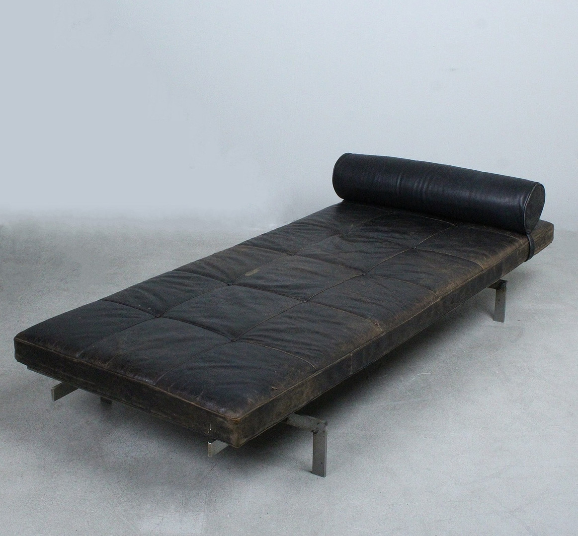 POUL KJAERHOLM. E. Kold Christensen, Daybed, Modell 'PK-80', sehr frühe Ausführung, um 1959.