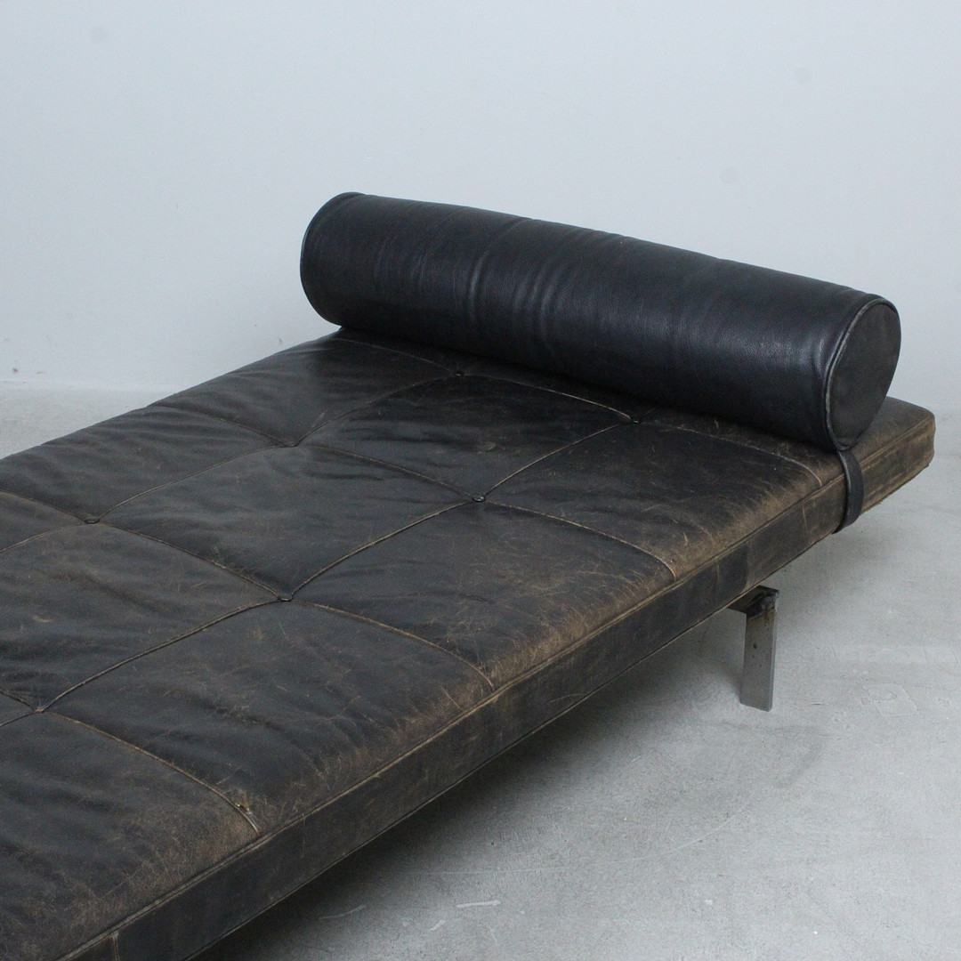 POUL KJAERHOLM. E. Kold Christensen, Daybed, Modell 'PK-80', sehr frühe Ausführung, um 1959.