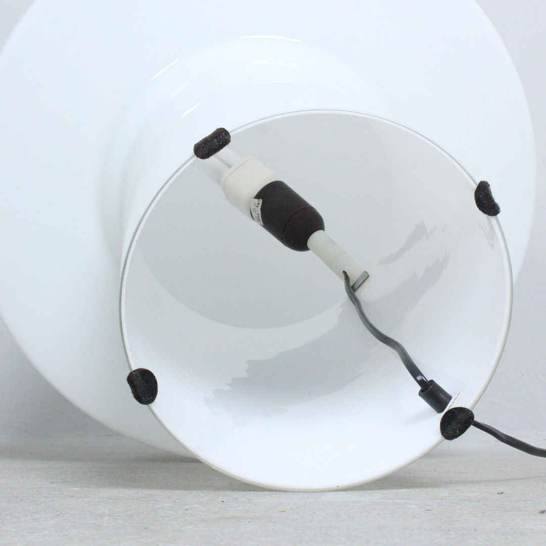 PEILL & PUTZLER. Große Pilzleuchte / Mushroom Lamp, Glas, 1970er Jahre.