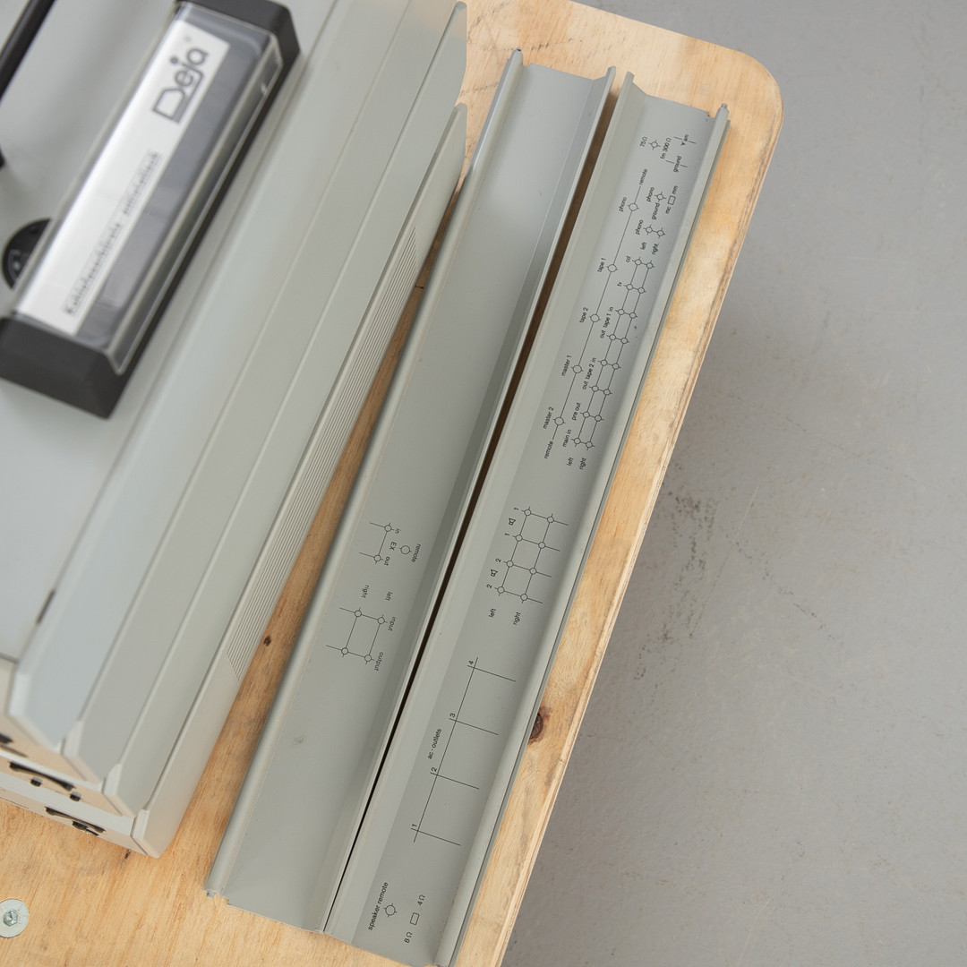 Braun, Dieter Rams, Atelier P4, CD3, R4 & C4 Stereoanlage + Zwei GS5 CD-Boxen (6).