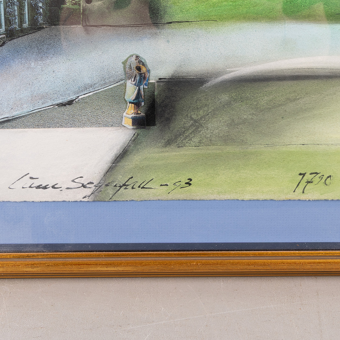 MARY SEGERFALK. Blandteknik med assemblage.