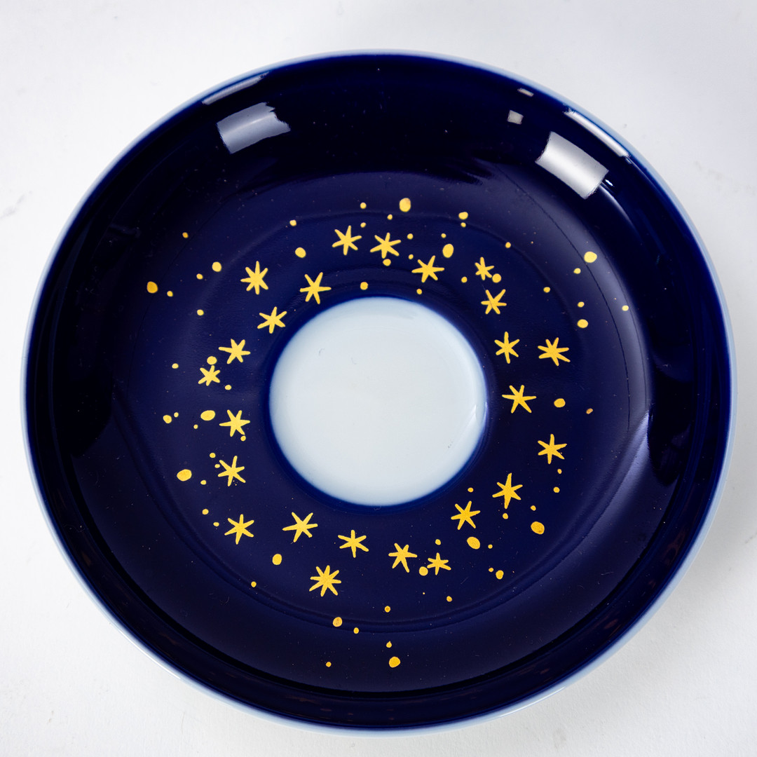 BJÖRN WIINBLAD. Vier Mokka Gedecke ´1001 Nacht `, Rosenthal (12).