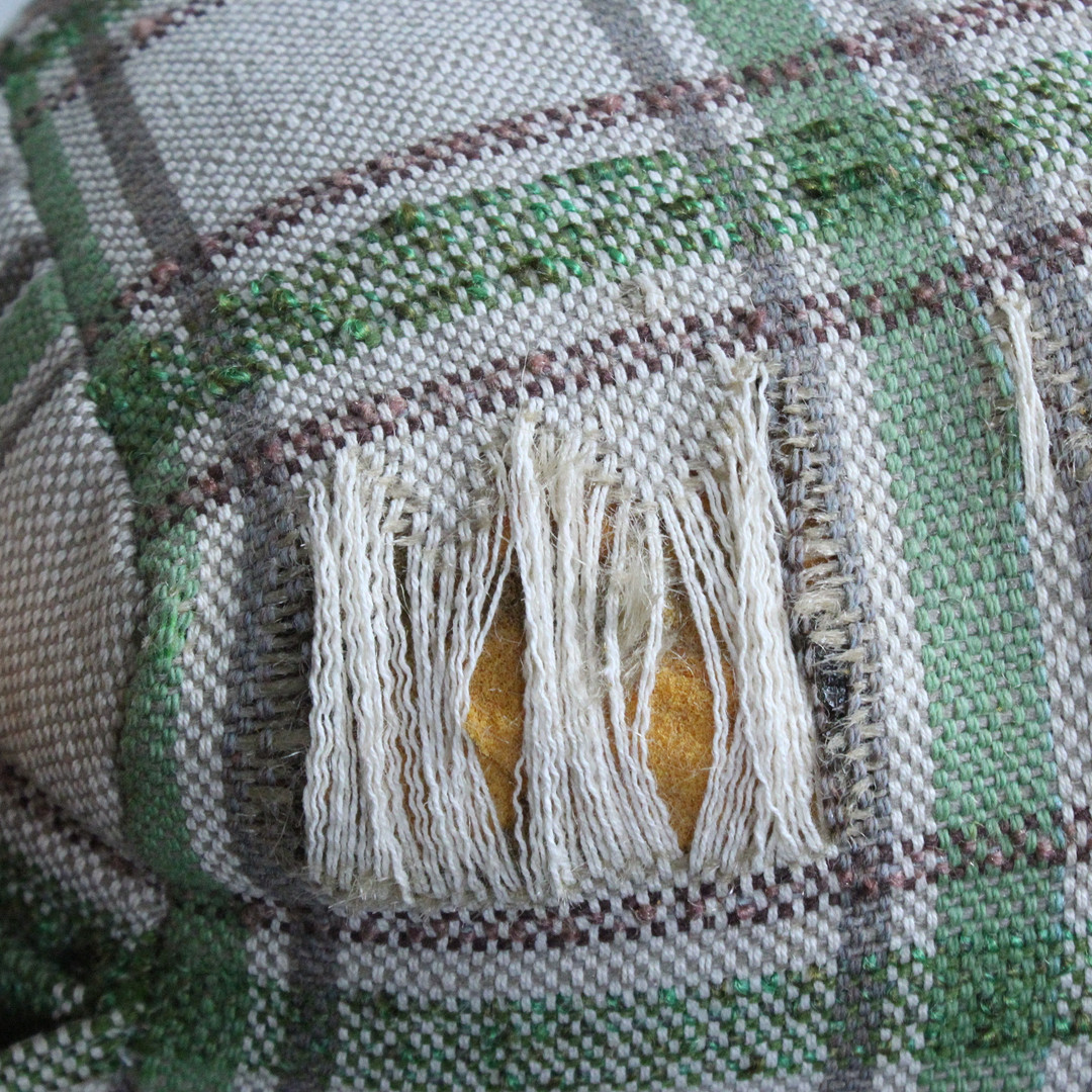 Skandinavischer Sessel , Stoff, Kiefernholz, 1970er.