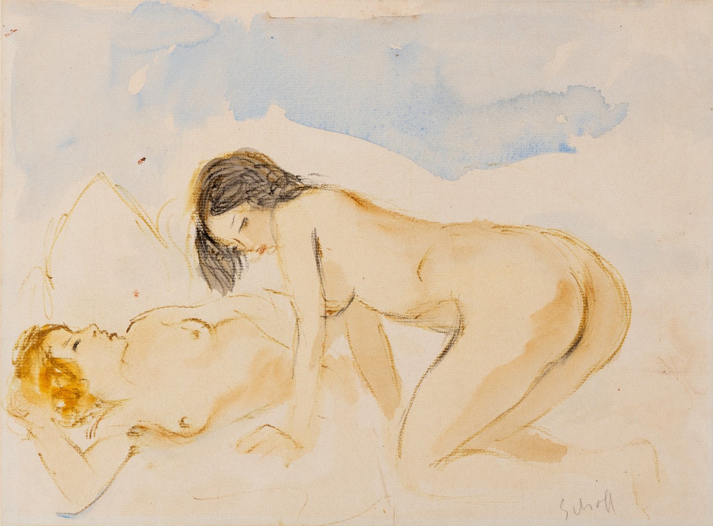 OTTO SCHOFF (1888-1938). Zwei Akte.
